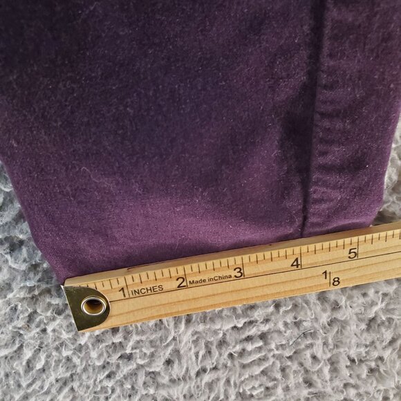 James Jeans Womens 28 Twiggy Purple Skinny Corduroy USA-Made - Picture 7 of 9